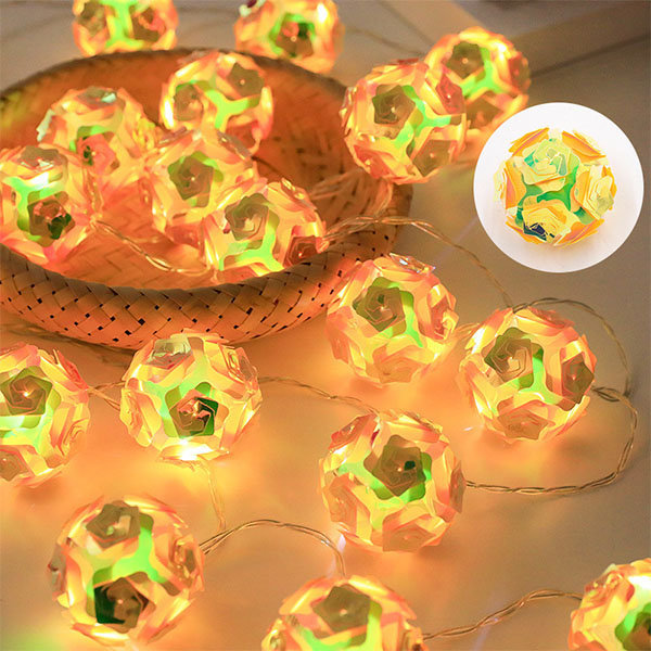 LED Rose String Lights - ApolloBox