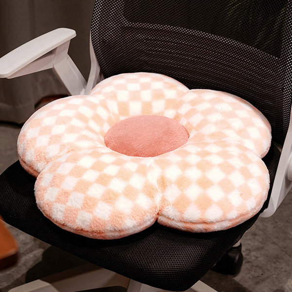 Flower Seat Cushion - Plush - 4 Patterns Available from Apollo Box