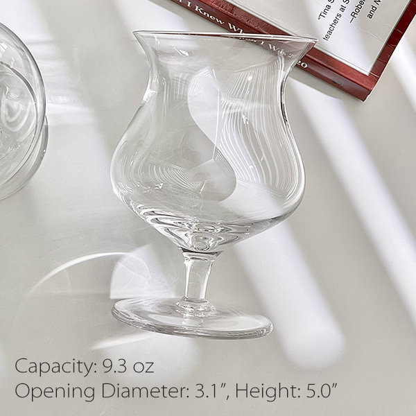 Creative Glass Goblet - 3 Styles Available - Wine Champagne Cocktail -  ApolloBox