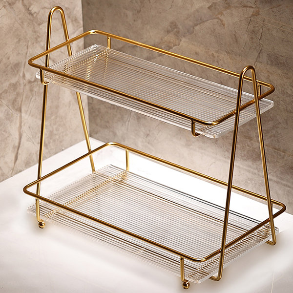 Acrylic And Metal Shelf