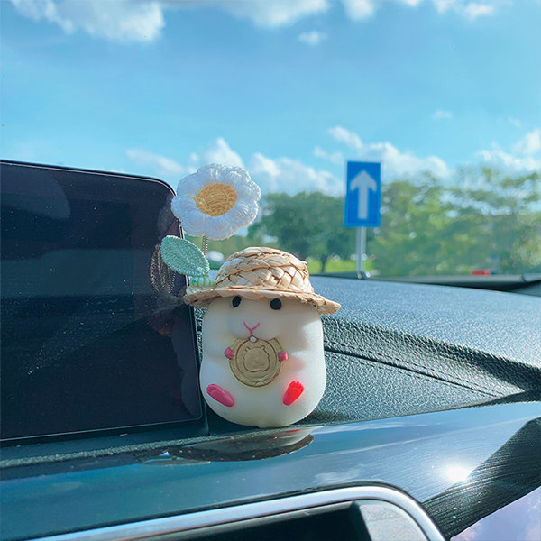 Cool Hamster Car Decoration Accessories Cute Console Doll For Interior And Car  Accessories From Autohand_elitestore, $3.89