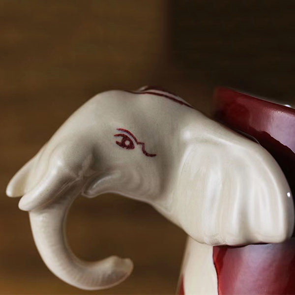 Elephant Handle Mug - Ceramic - Imported From Thailand from Apollo Box