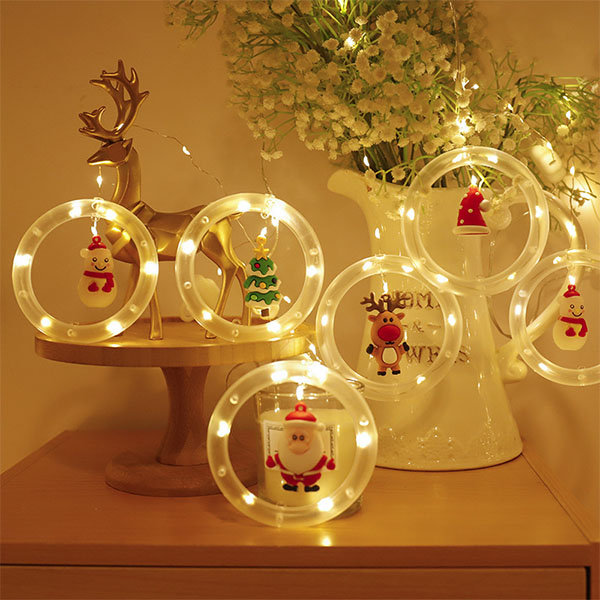 Christmas Ornament String Lights - USB Powered - Holiday Decor - ApolloBox