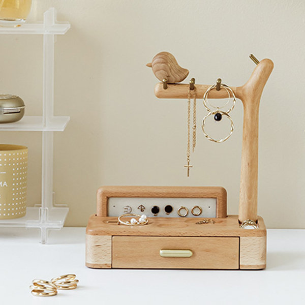 Birdie Wood Hook - A Whimsical and Rustic Charm from Apollo Box