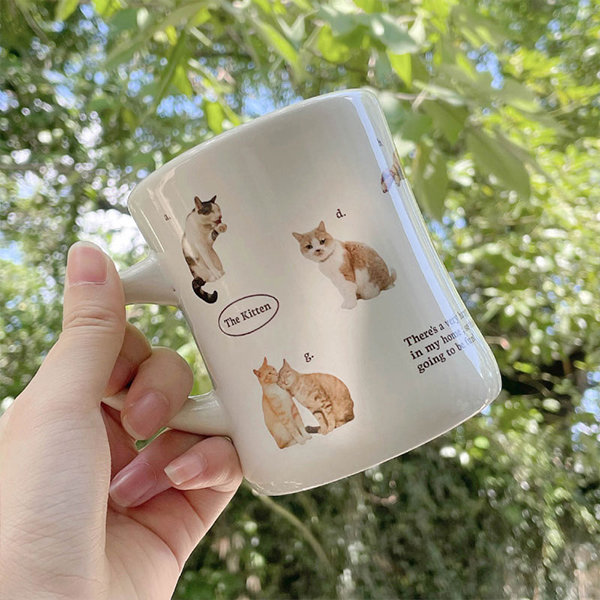 3D Cat Mug and Spoon from Apollo Box