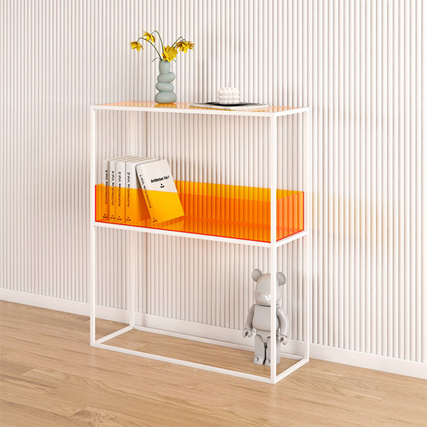 Acrylic Storage Shelf - Organizer - White - Yellow - 3 Colors - ApolloBox