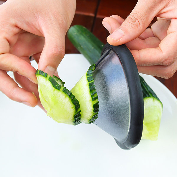 Mini Funnel Shaped Vegetable Slicer - Stainless Steel from Apollo Box