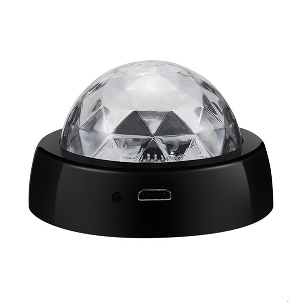USB Mini Disco Ball Light - Portable - For Car - ApolloBox