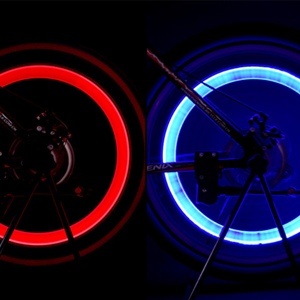 Wheel LED Light - Vibration Induction Light - 4 Colors Available ...