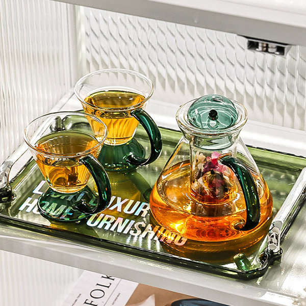 Retro Glass Teapot Set from Apollo Box