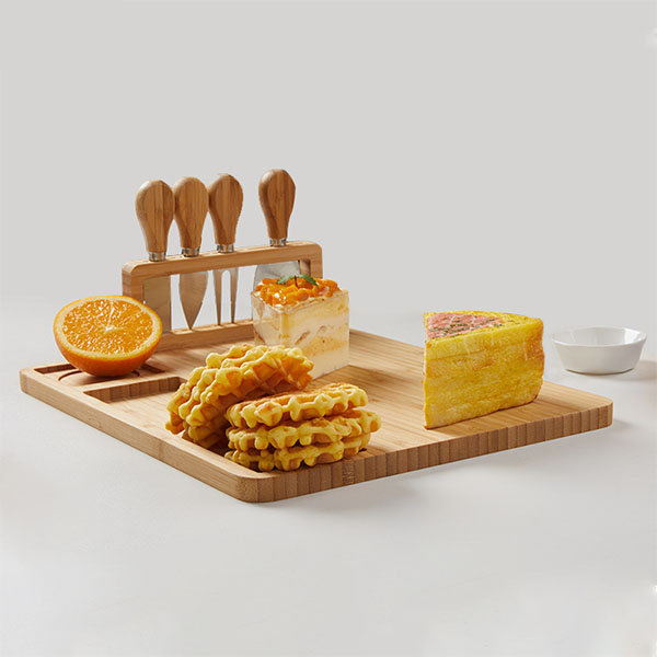 Cheese Board - Utensils Included - 2 Patterns - ApolloBox