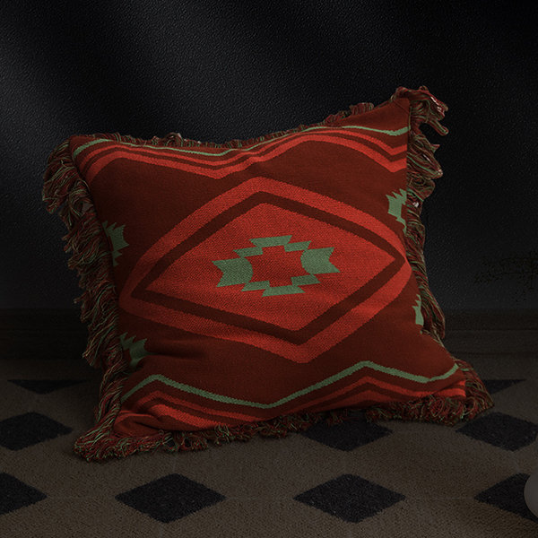 Boho-Inspired Throw Pillow - ApolloBox