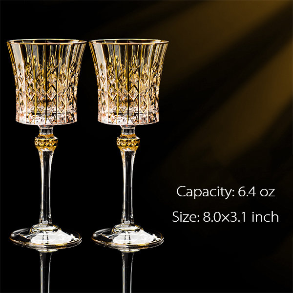 Elegant Wine Glass from Apollo Box