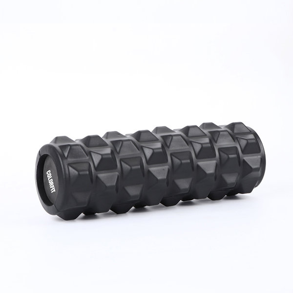 Foam Roller Yoga Use Pink Black ApolloBox