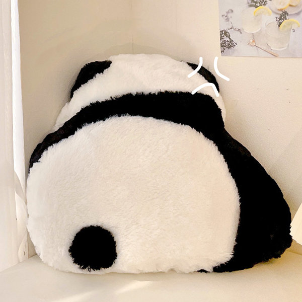 Panda Pillow - Soft Cushion - Plush - ApolloBox