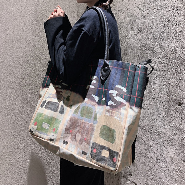 Folding Tote Bag - With Wheels - ApolloBox