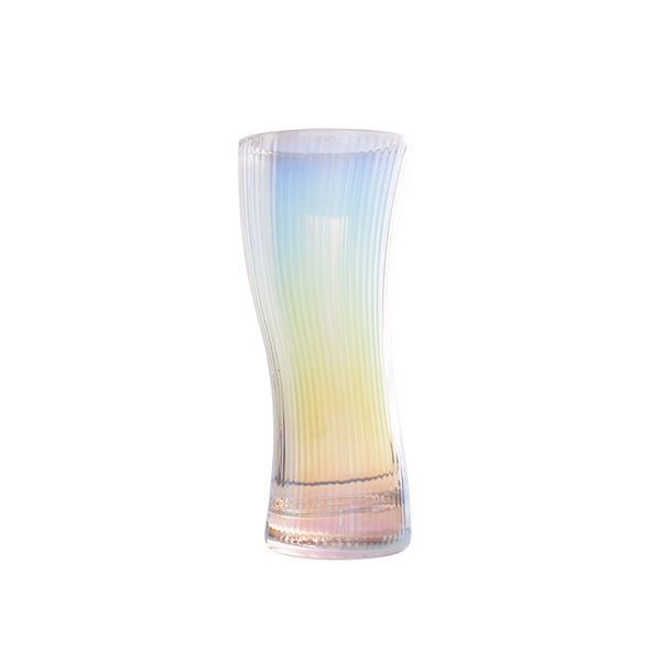 Elegant Vertical Stripes - Murano Glass Set