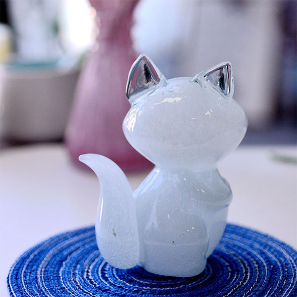 Cutie Sly Fox Novelty Glass Jar w/Handle – www.