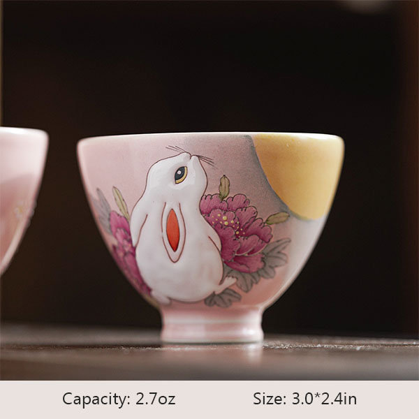 Bunny Tea Set - Ceramic - 4 Patterns - ApolloBox