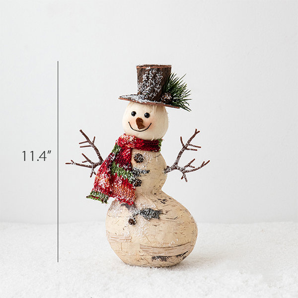 9.5” Foam Snowman Ornament