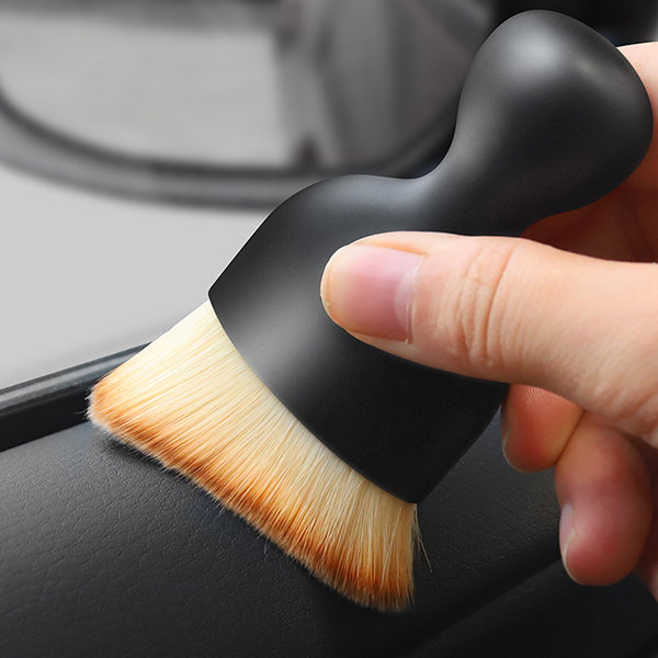 Car Interior Cleaning Brush - Synthetic Fiber - Remove Dust - ApolloBox