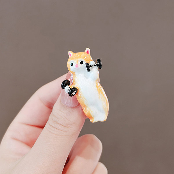 Cute Cat Brooch - Alloy - ApolloBox