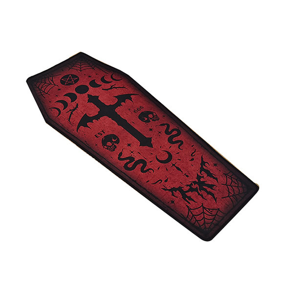 Vampire Inspired Runner Rug - Polyester And Rubber