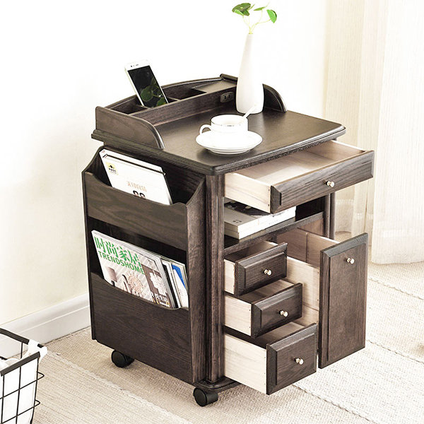 Japanese Style Nightstand - Foter