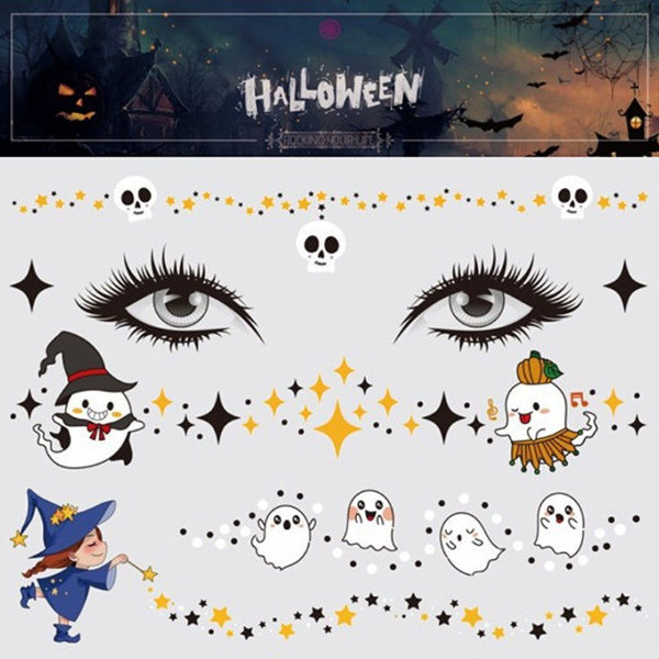 Amazon.com : 160 PCs Halloween Temporary Tattoos for Kids, Halloween Tattoos  Stickers with Waterproof Assorted Pumpkin Skull Ghost Monster for Halloween  Party Favors, Treats, Goodie Bags (Cartoon) : Home & Kitchen