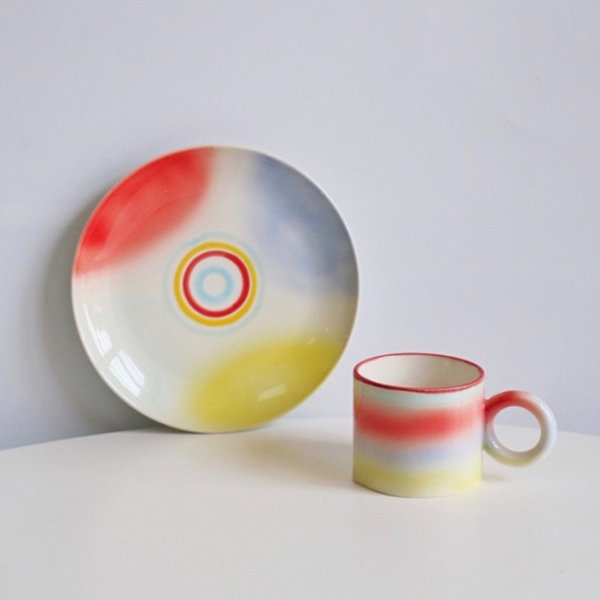 Rainbow Mug - Ceramic - 8.8 Oz