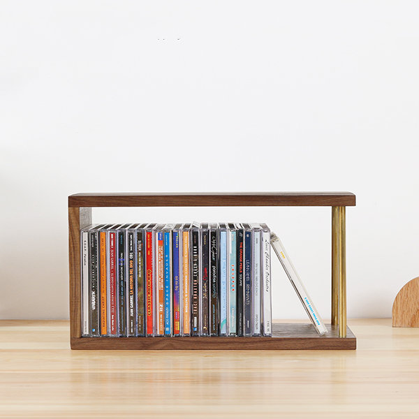 wooden cd storage racks