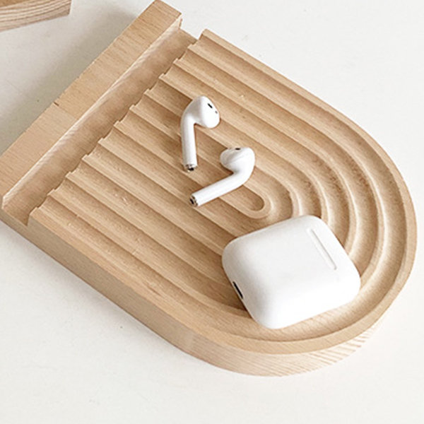 Quirky Duck Phone Stand - Phone Holder - Beechwood - Walnut Wood from  Apollo Box, phone holder