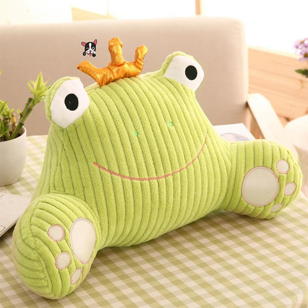 Cute Fluffly Frog Pillow Pet