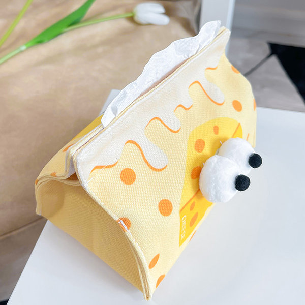 Cute House Look Tissue Box - Wood - 2 Size Options from Apollo Box
