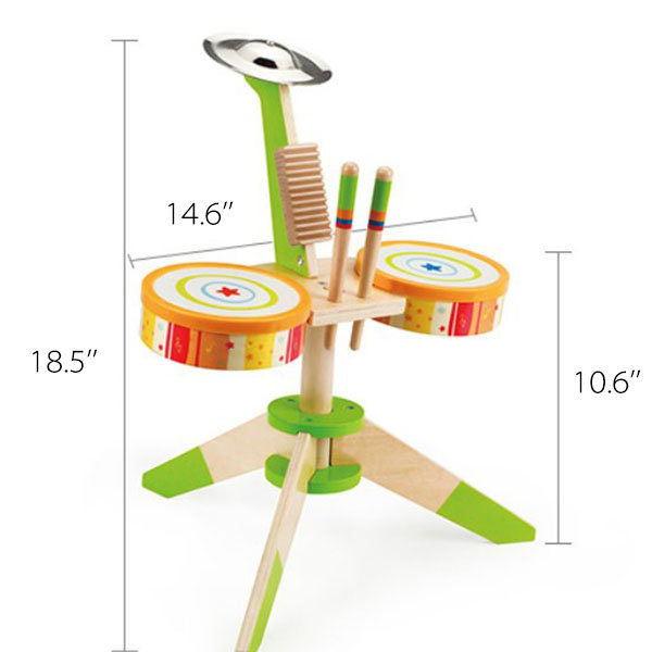 Batería - Madera - Juguete divertidoBatería - Madera - Juguete divertido  