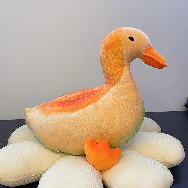 Creative Fruit Inspired Duck Doll - Plush - White - Red - 3 Colors