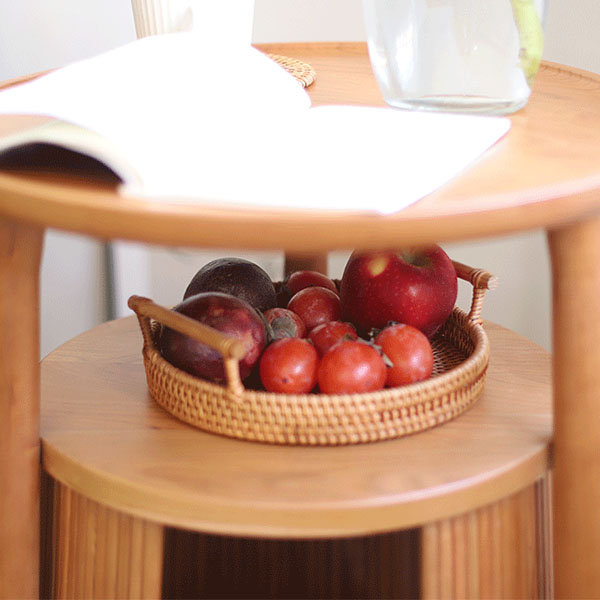 Cat Side Table - Cherry Wood - Walnut Wood