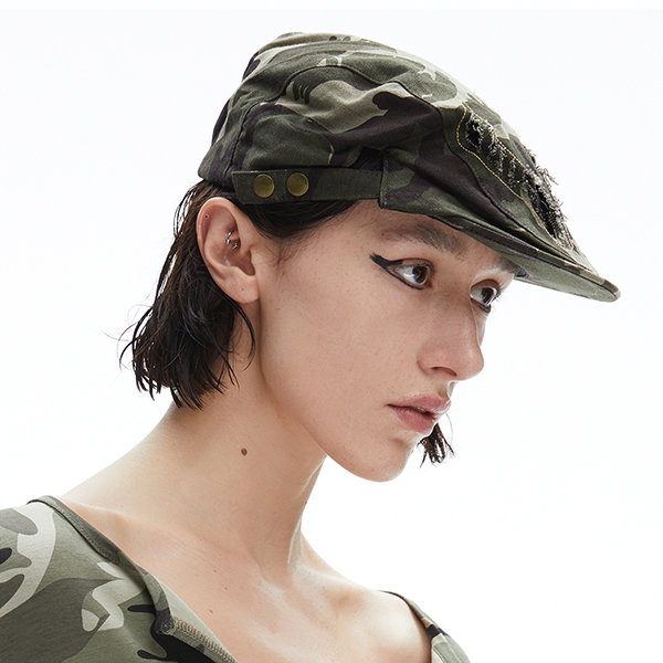 Camouflage Beret - Cotton - Adjustable - ApolloBox