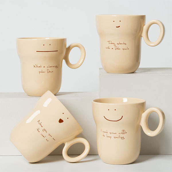 Modern Mug - Ceramic - 3 Patterns from Apollo Box