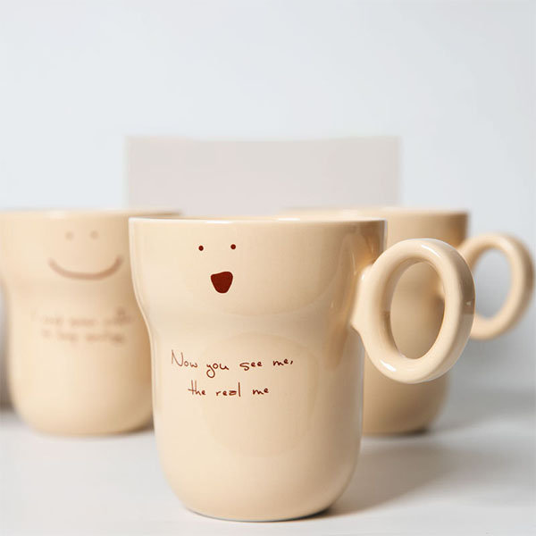 Simple Ceramic Mug - Minimalist - 4 Patterns Available