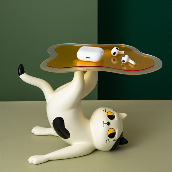 Cute Cat Home Decor - Resin - Acrylic from Apollo Box