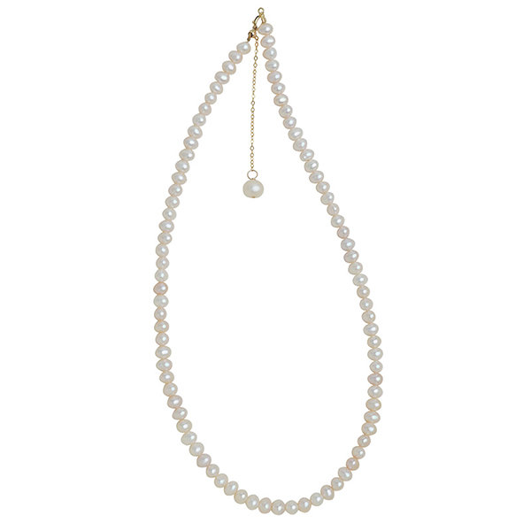 Natural Pearl Necklace - 14K Gold - 3 Sizes - ApolloBox