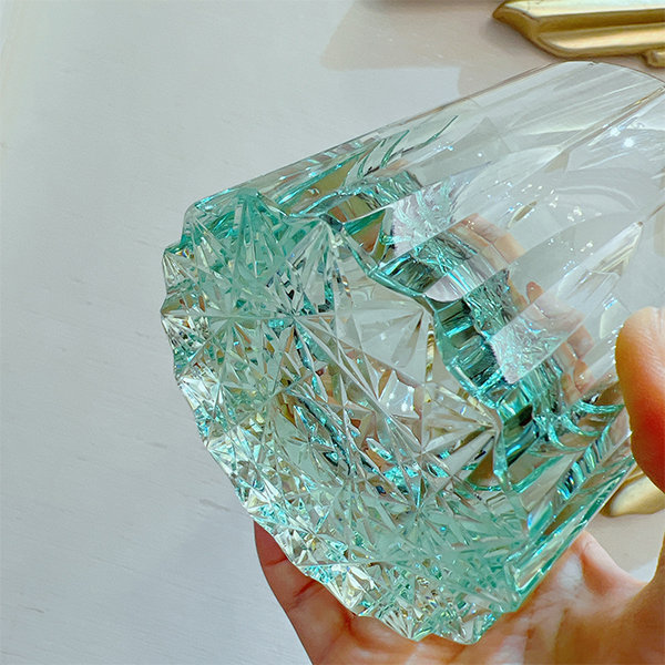 Handmade Crystal Glass Cup from Apollo Box