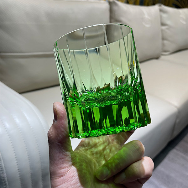 Italian Crystal Drinking Glass from Apollo Box