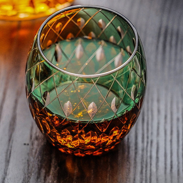 Irregular Textured Glass Drinkware - ApolloBox