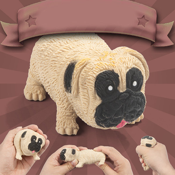 Pug Squeeze Toy Stress Relief