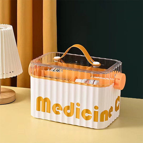 Medicine Cabinet Chest - Acrylic - First Aid Kit - ApolloBox