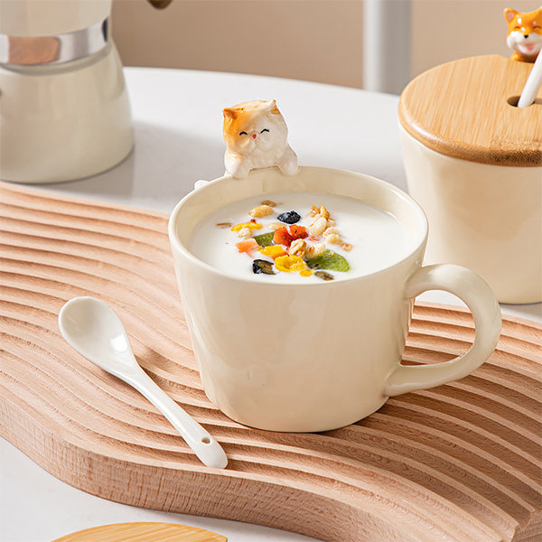 Cute Animal Ceramic Mug from Apollo Box