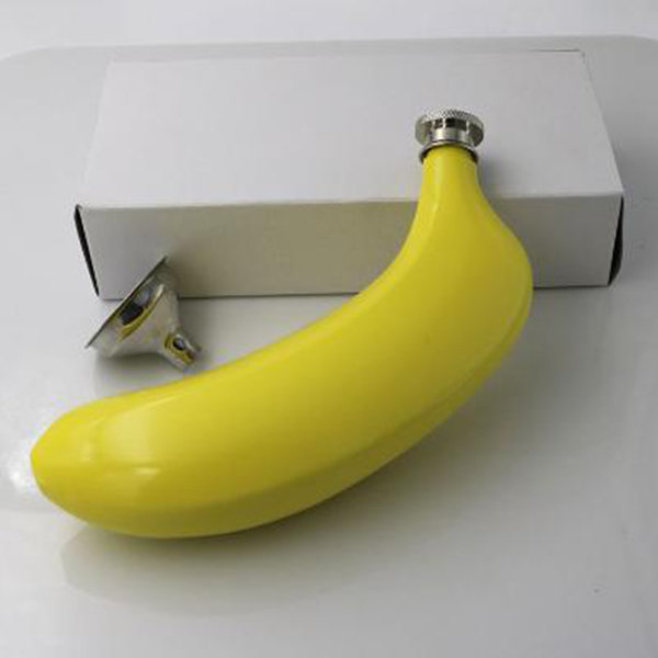 Banana Inspired Bottle - Stainless Steel from Apollo Box