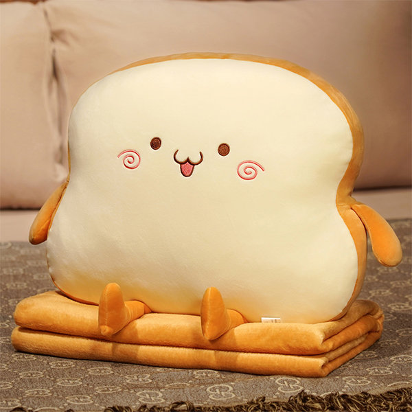 Toast Baguette Pillow 15.7 inches Funny French Bread Food Plush Toy for  Home Decor or Kids (Toast Bread) 